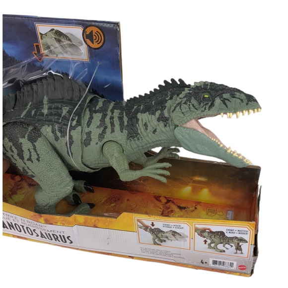 Jurassic World Dominion Strike N' Roar Giganotosaurus 🆕 - Picture 4 of 12